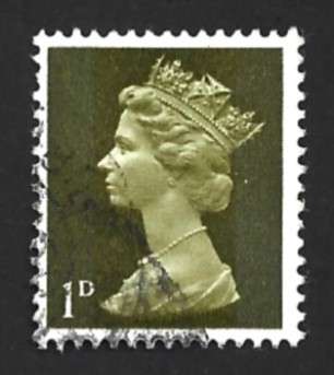 1968 GREAT BRITAIN QUEEN ELIZABETH II
