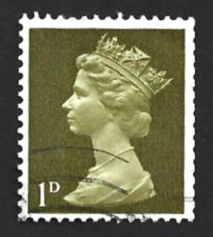 1968 GREAT BRITAIN QUEEN ELIZABETH II