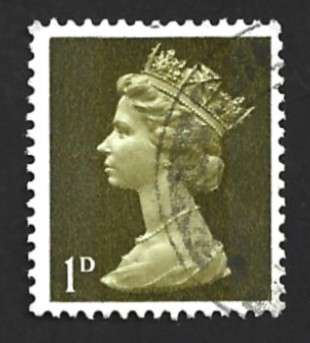 1968 GREAT BRITAIN QUEEN ELIZABETH II