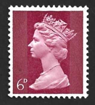1968 GREAT BRITAIN QUEEN ELIZABETH II
