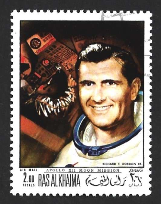 1969 RAS AL KHAIMA SPACE PROGRAM APOLLO 12