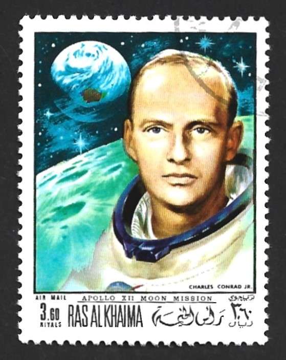1969 RAS AL KHAIMA SPACE PROGRAM APOLLO 12