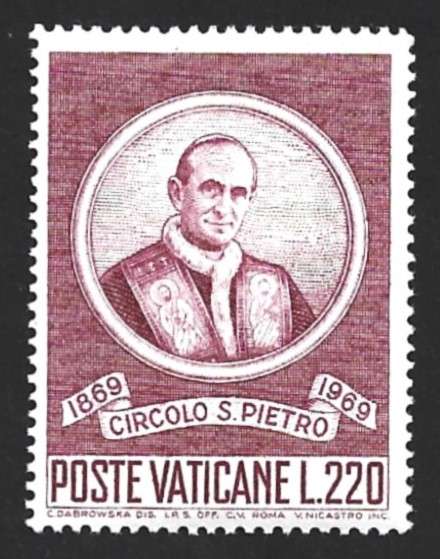 1969 VATICAN CITY SCT. PETER