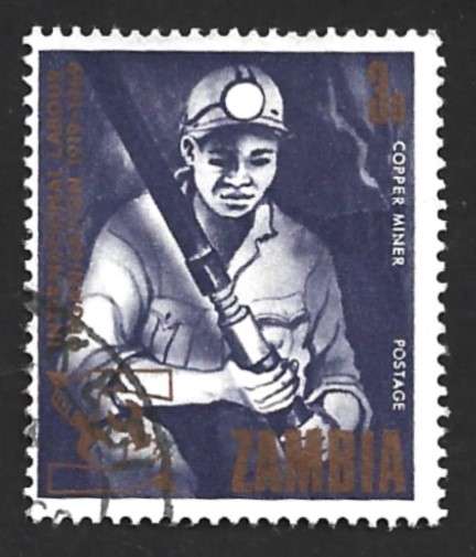 1969 ZAMBIA ANNIVERSARY OF ILO