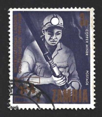 1969 ZAMBIA ANNIVERSARY OF ILO