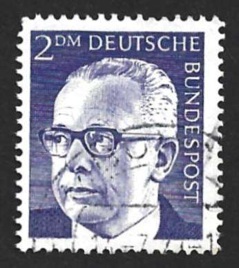 1970 GERMANY GUSTAV HEINEMANN