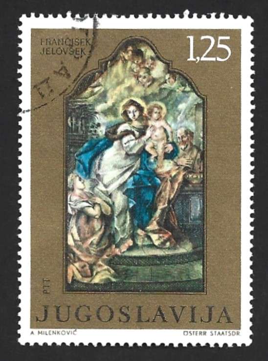 1970 YUGOSLAVIA ART