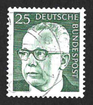 1971 GERMANY GUSTAV HEINEMANN