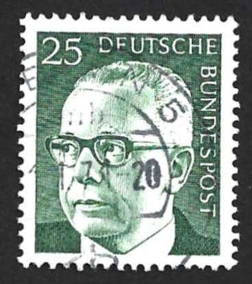 1971 GERMANY GUSTAV HEINEMANN