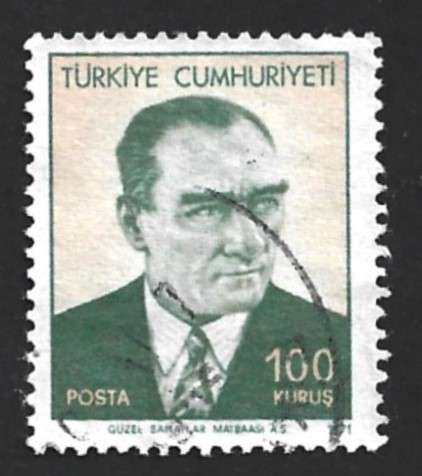 1971 TURKEY ATATURK