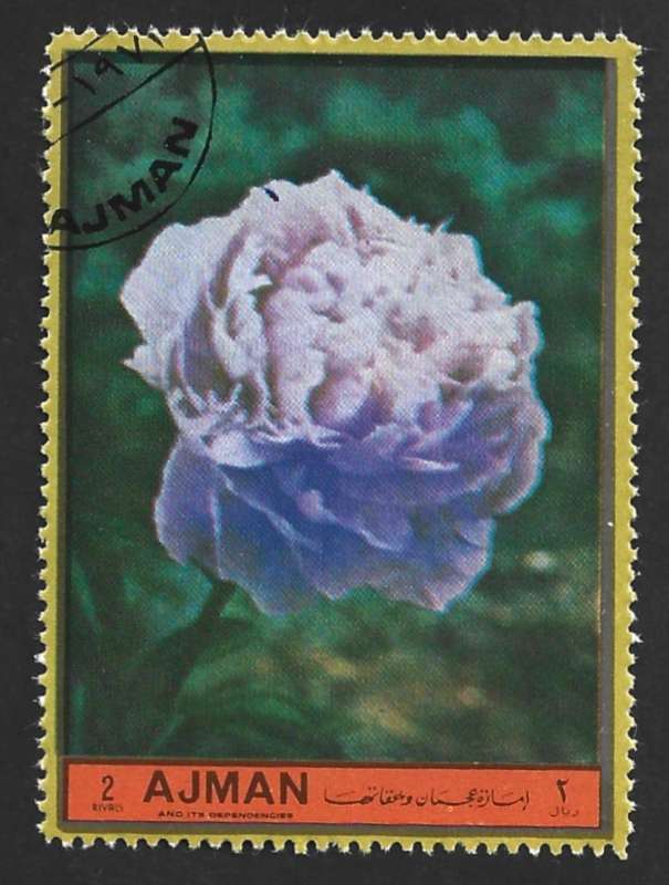 1972 AJMAN FIELD FLOWERS