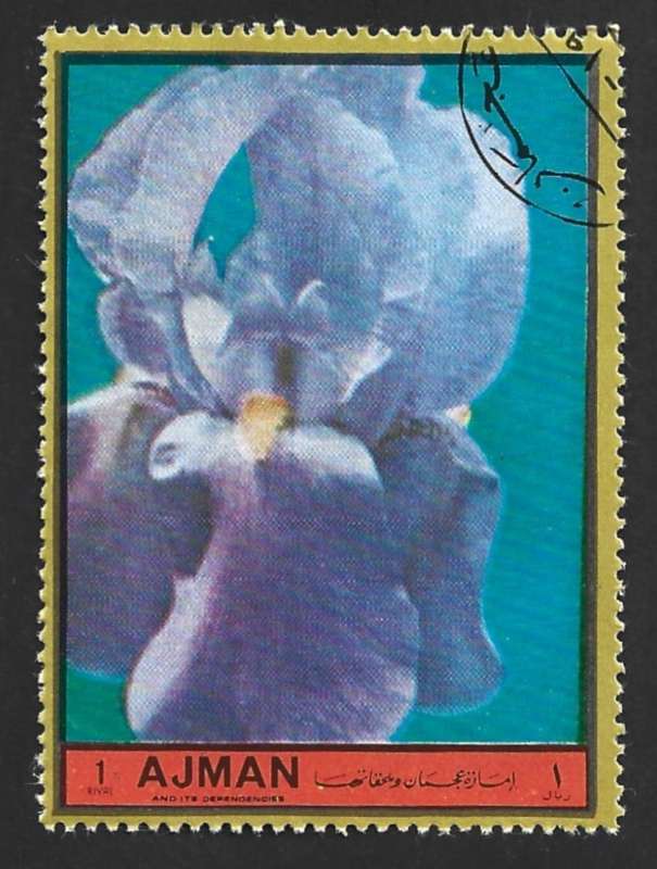 1972 AJMAN FLOWERS