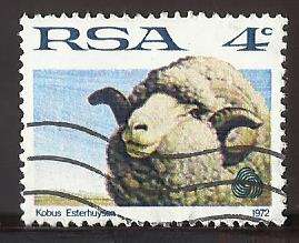 1972 SOUTH AFRICA SHEEP AND WOOL INDUSTRY