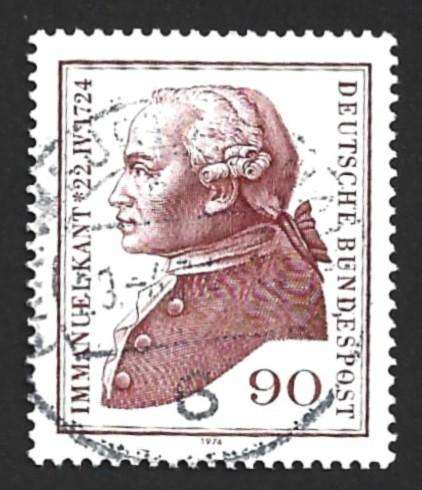 1974 GERMANY IMMANUEL KANT