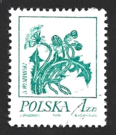 1974 POLAND FLOWERS