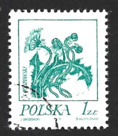 1974 POLAND FLOWERS