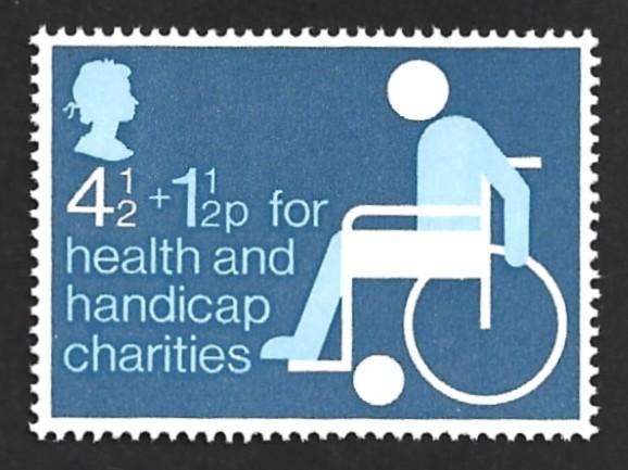 1975 GREAT BRITAIN FOR HEALTH AND HANDICAP CHARITIES