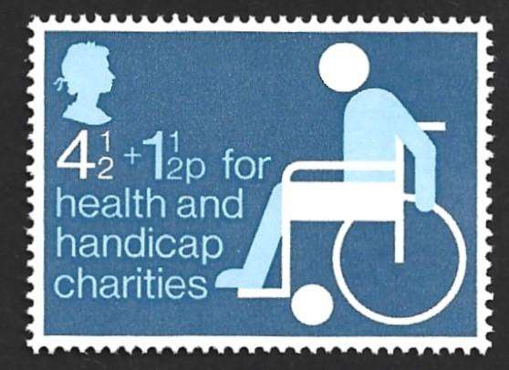 1975 GREAT BRITAIN FOR HEALTH AND HANDICAP CHARITIES