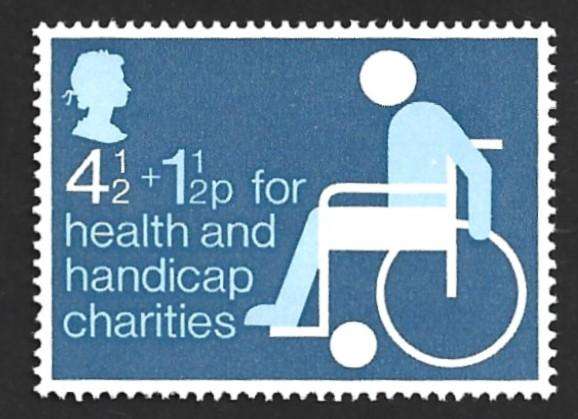1975 GREAT BRITAIN FOR HEALTH AND HANDICAP CHARITIES