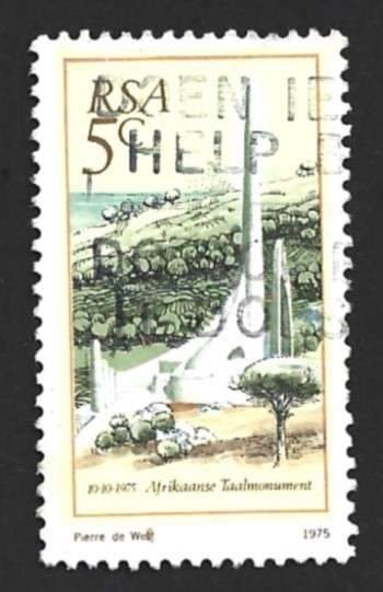 1975 SOUTH AFRICA INAUGURATION OF LANGUAGE MONUMENT