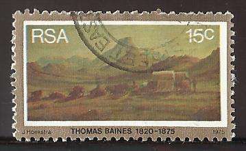 1975 SOUTH AFRICA THE 100TH ANNIVERSARY OF THE DEATH OF THOMAS BAINES