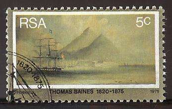 1975 SOUTH AFRICA THE 100TH ANNIVERSARY OF THE DEATH OF THOMAS BAINES