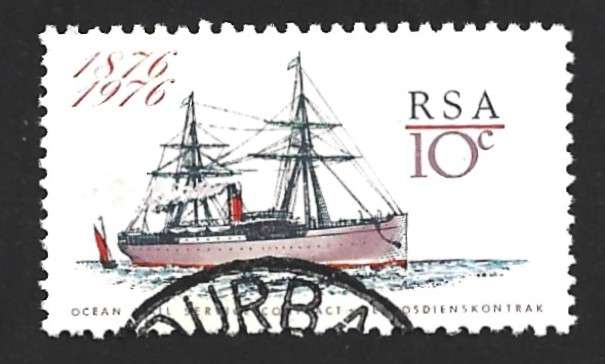 1976 SOUTH AFRICA OSEAN MAIL SERVICE