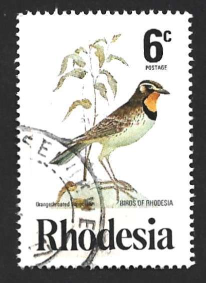 1977 RHODESIA BIRDS