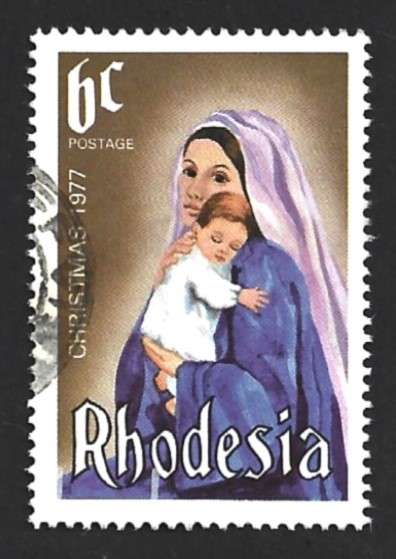 1977 RHODESIA CHRISTMAS
