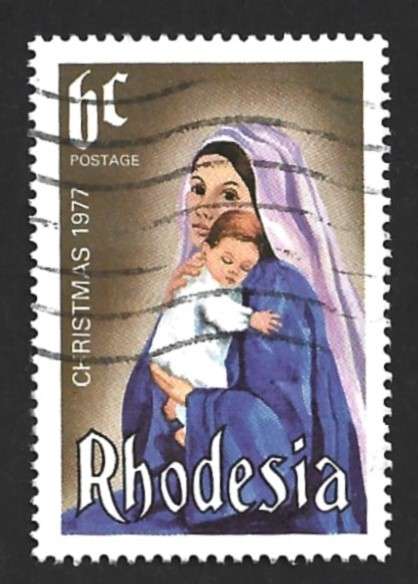 1977 RHODESIA CHRISTMAS