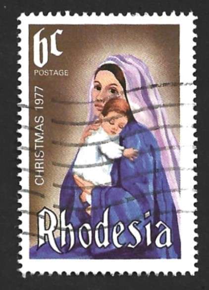 1977 RHODESIA CHRISTMAS