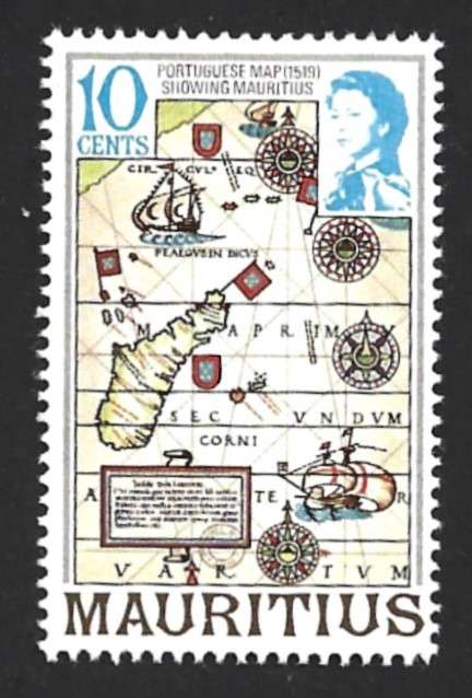1978 MAURITIUS MAPS AND HISTORICAL EVENTS