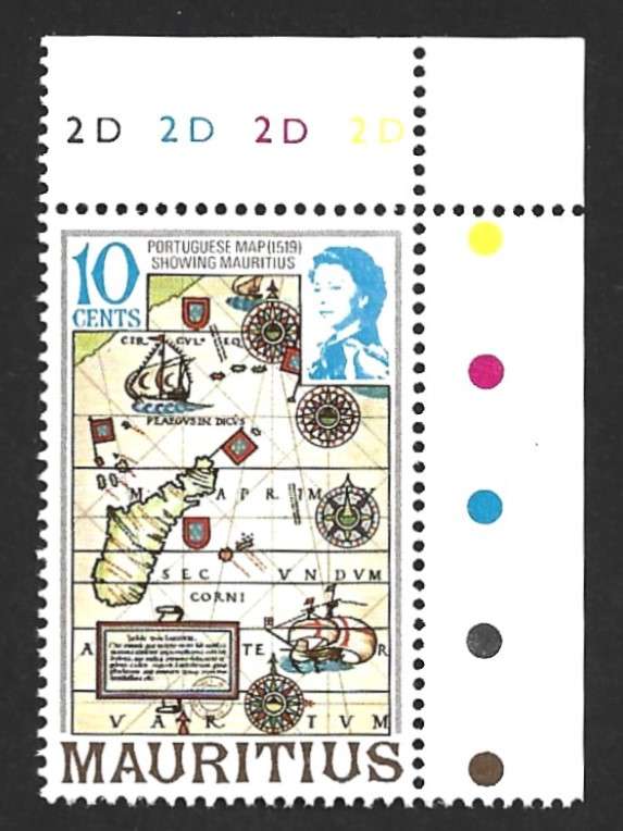 1978 MAURITIUS MAPS AND HISTORICAL EVENTS