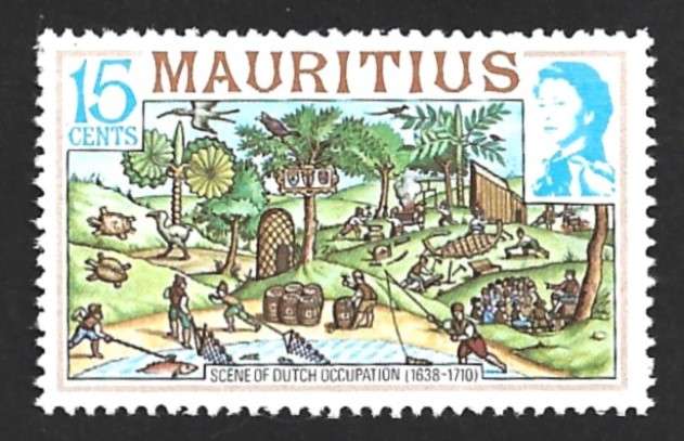1978 MAURITIUS MAPS AND HISTORICAL EVENTS