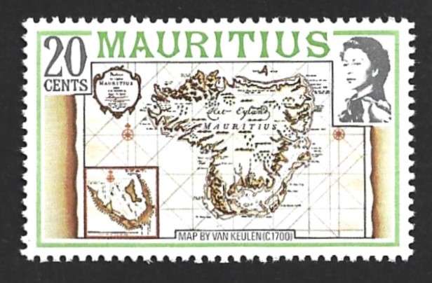 1978 MAURITIUS MAPS AND HISTORICAL EVENTS