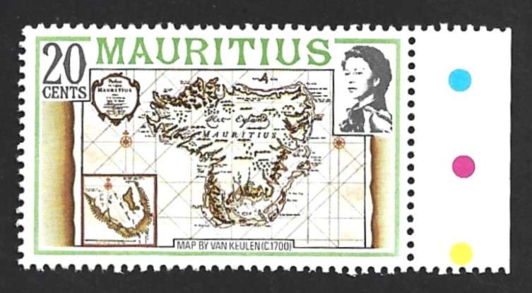 1978 MAURITIUS MAPS AND HISTORICAL EVENTS