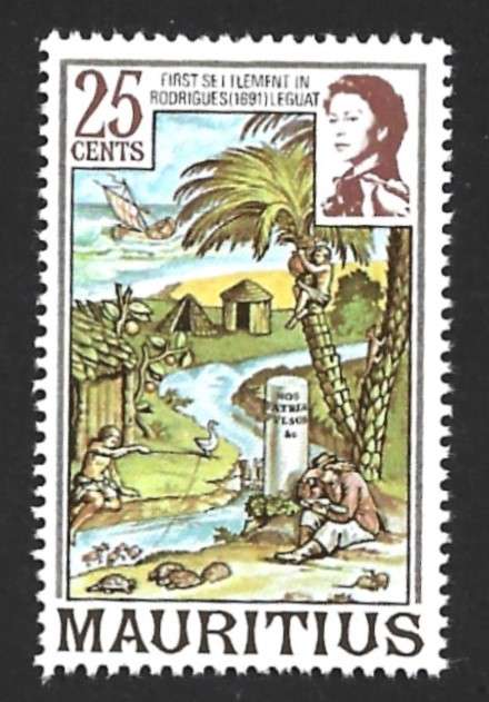 1978 MAURITIUS MAPS AND HISTORICAL EVENTS