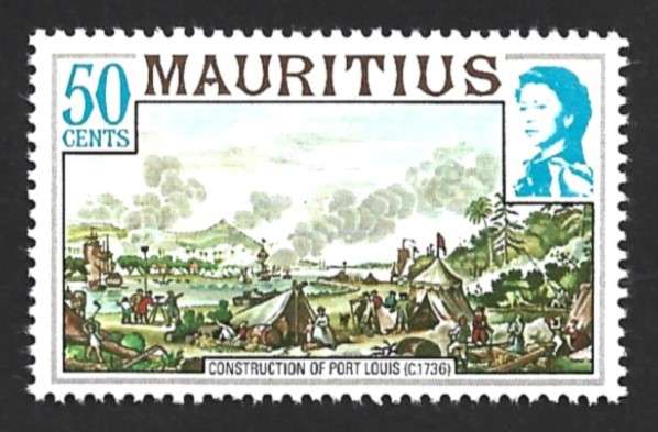 1978 MAURITIUS MAPS AND HISTORICAL EVENTS
