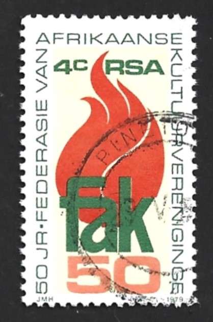 1979 SOUTH AFRICA THE 50TH ANNIVERSARY OF F.A.K