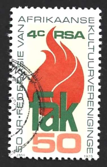 1979 SOUTH AFRICA THE 50TH ANNIVERSARY OF F.A.K