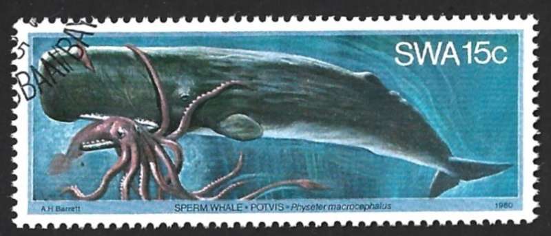 1980 SOUTH WEST AFRICA WHALES