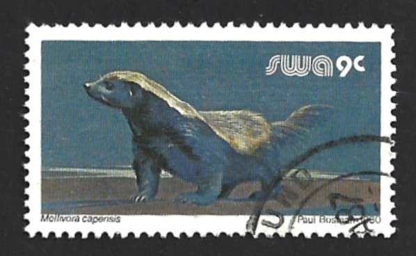 1980 SOUTH WEST AFRICA WILD MAMMALS