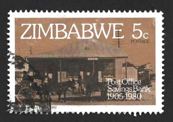 1980 ZIMBABWE POST OFFICE