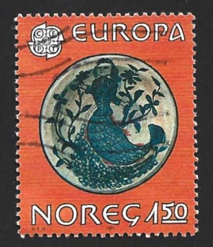 1981 NORWAY EUROPA STAMP