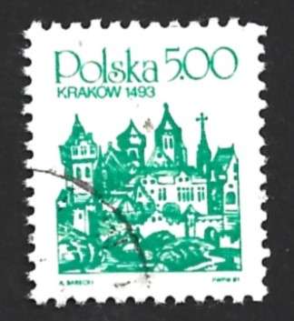 1981 POLAND SKYLINE OF TOWNS