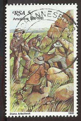 1981 SOUTH AFRICA BATTLE OF AMAJUBA