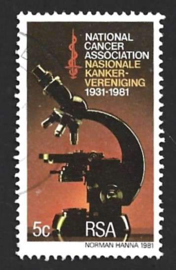 1981 SOUTH AFRICA THE 50TH ANNIVERSARY OF NATIONAL CANCER ASSOCIATION