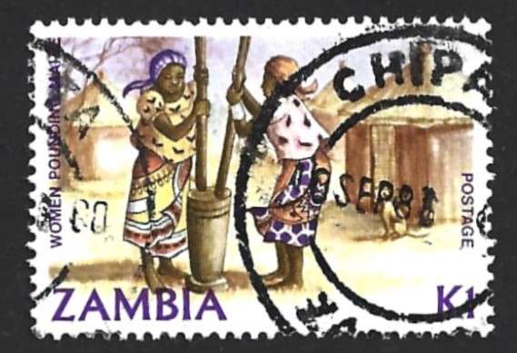 1981 ZAMBIA TRADITIONAL LIVING