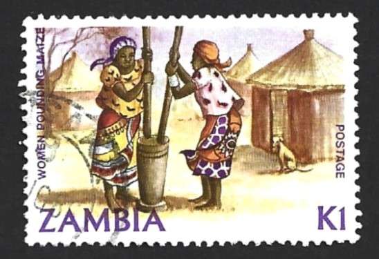 1981 ZAMBIA TRADITIONAL LIVING
