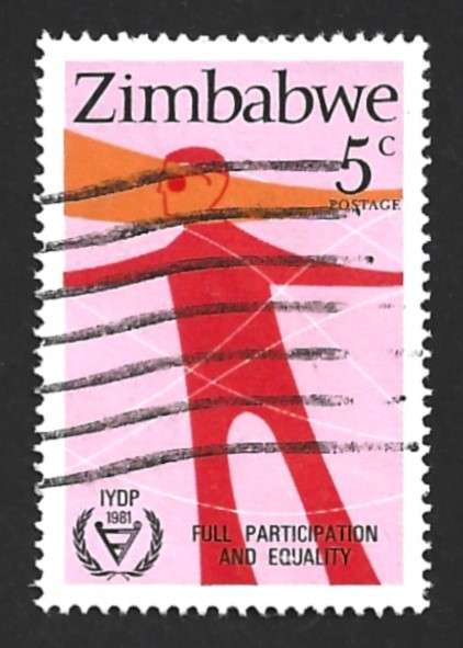 1981 ZIMBABWE YEAR OF THE DISABLED